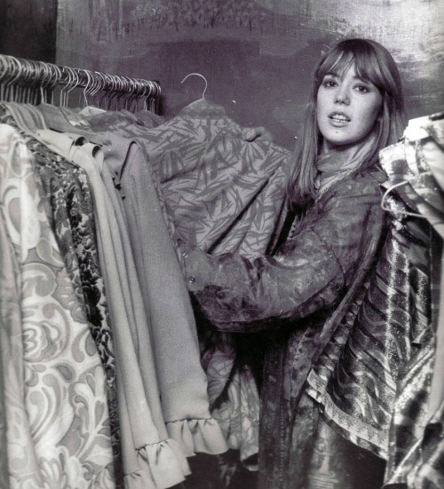 Jenny Boyd in Apple Boutique Jenny Boyd in Apple Boutique