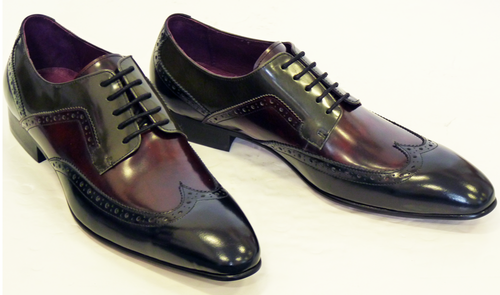 Buckingham Brogues | PAOLO VANDINI Retro Mod Multi Colour Shoes